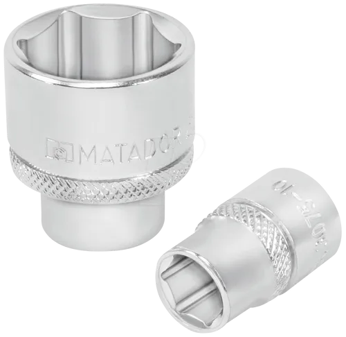 MAT 3075 0160 - Steckschlüssel-Einsatz, Außensechskant, 3/8'', 16