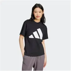 adidas Sportswear T-Shirt W BL SJ T schwarz XXL - Sportliches T-Shirt aus 100% Baumwolle, ideal für Laufen und Freizeit, in Größe XXL für optimalen Tragekomfort.