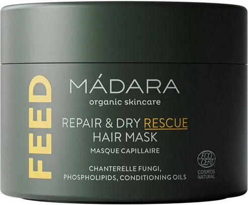 MÁDARA Organic Skincare FEED Repair & Dry Rescue hair mask 180 ml Haarmaske