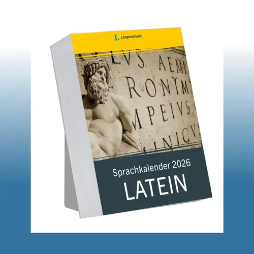 Langenscheidt Sprachkalender Latein 2026