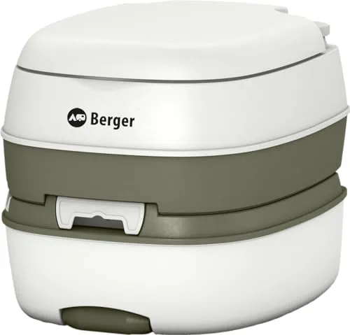BERGER Mobile Campingtoilette Bio Deluxe 17L von Berger