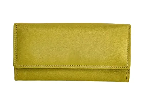 Josephine Osthoff Geldbörse Damen Leder Länglich - Sicher und Stilvoll - Damen-Geldbörse aus hochwertigem Echtleder mit RFID-Schutz, bietet Platz für 15 Karten und hat ein praktisches Münzfach. Ideal für täglichen Gebrauch und als Geschenk.