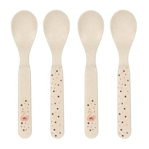 Kinderlöffel Set PP/Zellulose Label Little Water Swan