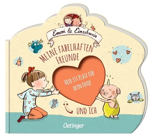 Emmi & Einschwein. Meine fabelhaften Freunde und ich: Konturgestanztes Freundebuch für die Grundschule