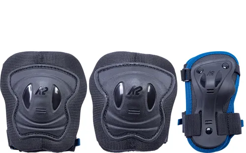 K2 Raider Pro Pad SET - Schütze dich beim Sport - Komplettes Schoner-Set (XS) mit Ellbogenschonern, Handgelenkschonern und Knieschonern. Ideal für sicheren Schutz beim Skaten oder Biken.