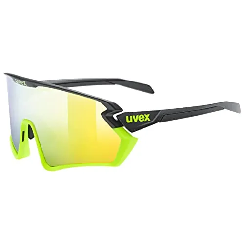 UVEX Herren Brille sportstyle 231 2.0 - Sportbrillen mit stylischem Oversize-Design und 100% UV-Schutz, ideal für sportliche Aktivitäten und trendbewusste Nutzer.