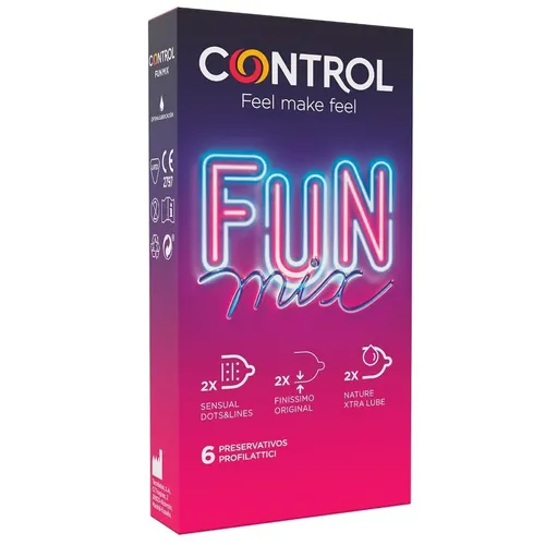 CONTROL - FÜHLEN SIE SPASS MIX 6 UDS - Kondom