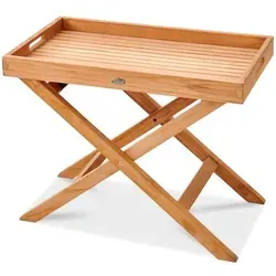 Brafab Tablett Turin aus Teakholz 70 x 53 cm