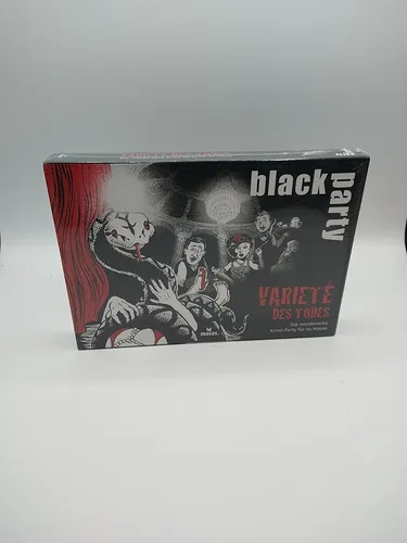 black party Varieté des Todes Kartenspiel Gesellschaftsspiel