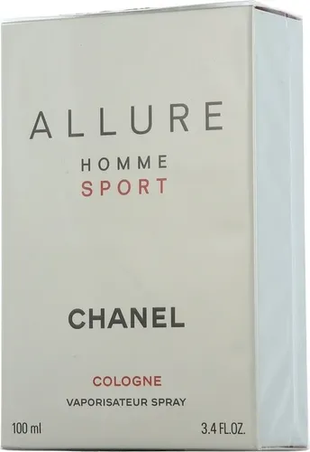 Chanel Allure Homme Sport Eau de Cologne 100ml - Herrendüfte für den abenteuerlustigen Mann, der mit spritzigen Zitrusnoten und maskulinen Holznuancen Selbstvertrauen und Eleganz ausstrahlt.