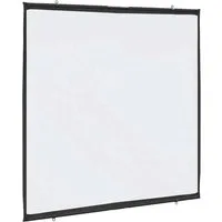 vidaXL Beamer Leinwand 72 Zoll Wandhängend - Vielseitige 72 Zoll Projektionsleinwand für Heimkino, Präsentationen und Unterricht. Robuste Polyester-Oberfläche für klare Bilder und einfache Wandmontage – ideal für jeden Einsatz!