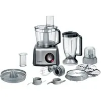 Kompakt-Küchenmaschine MultiTalent 8 schwarz/edelstahl - Küchenmaschinen mit 1.250 Watt Leistung, ideal zum Aufschlagen, Rühren und Kneten. Perfekt für vielseitiges Kochen und Backen mit einem 3,9 Liter Fassungsvermögen.