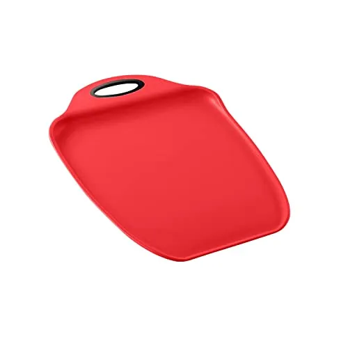 7H SEVEN HOUSE Mittleres Schneidebrett, rechteckig, mit Elite-Griff, 26,5 x 16,5 cm