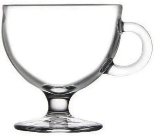 4x Eisschale Dessertschale Glas