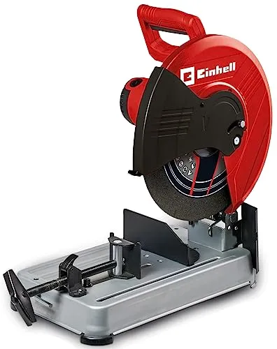Einhell Metalltrennsäge TC-MC 355 1 - 2.200 W, 4.200 min-1, stufenlos verstellbare Schnitthöhe und sicherer Sägeblattwechsel, ideal für präzise Metallarbeiten