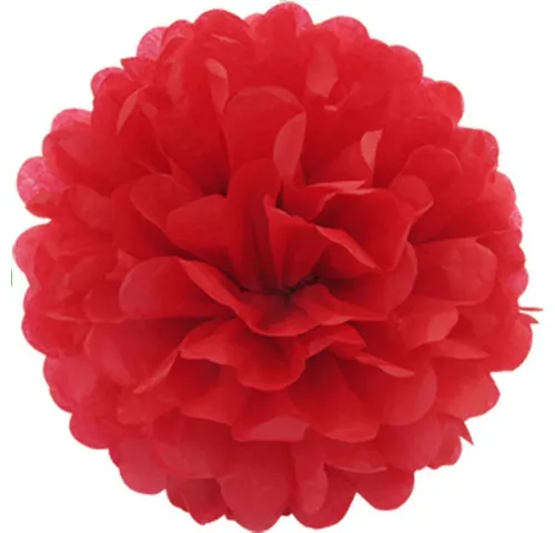 Creativery Pompon, 1 Papier Pompon 20cm