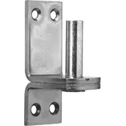 POLLMANN Haken D2,16mm,weit zum Aufschrauben,Eisen galvanisch hell verzinkt