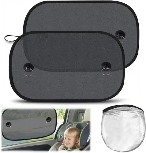 Stück Auto Sonnenschutz Seitenscheibe, Sonnenschutz Auto Baby mit UV Schutz, 2