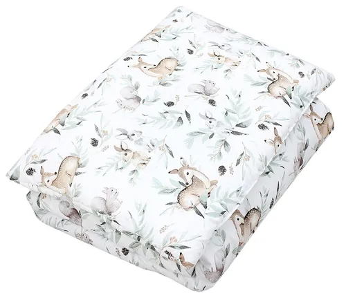 TupTam Kinderbettdecke Set 2tlg. mit coolem Design - Bettdecken Set für Kinder, bestehend aus einer Ganzjahresdecke und einem Kissen, aus atmungsaktiver Baumwolle, ideal für empfindliche Babyhaut und sorgt für optimalen Schlafkomfort.