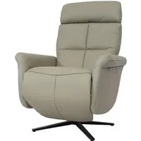 Relaxsessel MCW-L10, drehbarer Design Fernsehsessel mit Liegefunktion - Sessel in hochwertigem Voll-Leder, ideal für entspannte Stunden im Wohnzimmer. Genießen Sie die flexible Sitz- oder Liegeposition und das elegante Design.