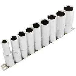 TECPO Steckschlüssel Satz, tief, 1/2 Zoll, 10-24 mm 9-teilig