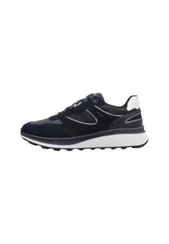 Geox Herren U SPHERICA ACTIF X1 Sneaker, Navy, 40 EU - Herren-Sneaker mit maximalem Komfort, atmungsaktiver und stoßdämpfender Technologie, ideal für Reisen und Freizeit, selbst bei Regen.