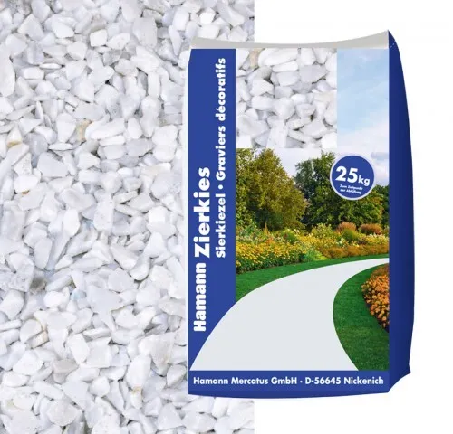 Marmorsplitt Carrara 9-12mm 25kg Sack
