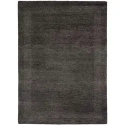 Cazaris Wollteppich Anthrazit-Schwarz, 40x60 cm, Rechteckig - Der handgeknüpfte Cazaris Wollteppich in Anthrazit und Schwarz (40x60 cm) bringt orientalisches Flair in Ihr Zuhause. Die hochwertige Schurwolle sorgt für ein angenehmes Fußgefühl und wertet jedes Zimmer stilvoll auf.