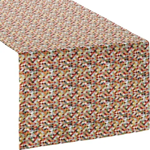 Sander Tischläufer Pin bunt Größe 50x140 cm von Sander