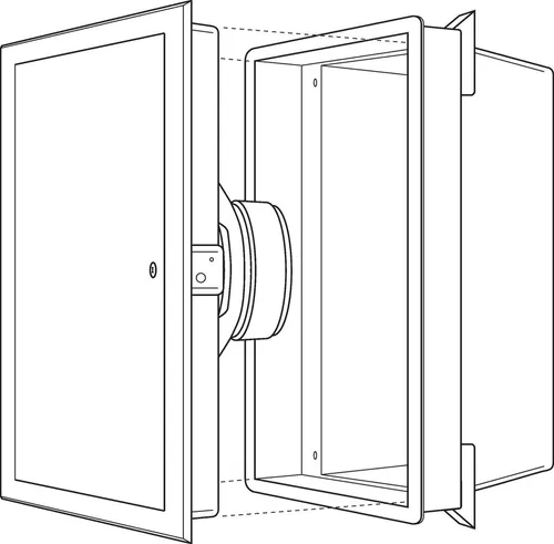 SPE-8U Hi-Fi Lautsprecher - Wand- und Deckenlautsprecher zur Unterputzmontage, 8 Ω für erstklassigen Klang in jedem Raum.
