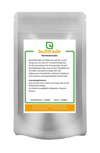 | Mentholkristalle | natürlichen Ursprungs | Sauna Aufguss | Minzöl | 1 kg