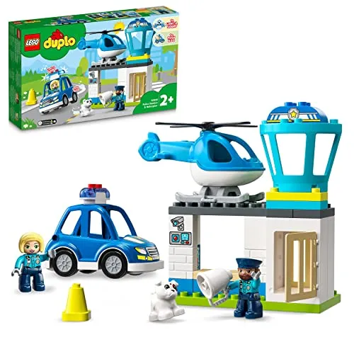Produktbild LEGO 10959 DUPLO Polizeistation mit Hubschrauber