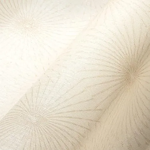 A.S. Création Moderne Tapete Creme Gold THE BOS 388183 Vliestapete Mustertapete 10,05 m x 0,53 m Made in Germany