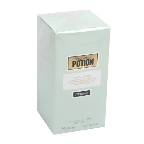 DSQUARED2 Potion Doby Lotion für Frauen 200ML - Tagespflege für Frauen, pflegende Körpercreme mit verführerischem Duft, ideal für die tägliche Anwendung und eine samtweiche Haut.