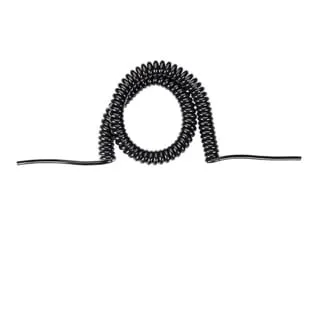 Bachmann 693.181 Strom Anschlusskabel Schwarz 5.00m - Diverse B - 5 Meter langes Stromanschlusskabel in elegantem Schwarz, ideal für flexible Stromversorgung in jedem Raum.
