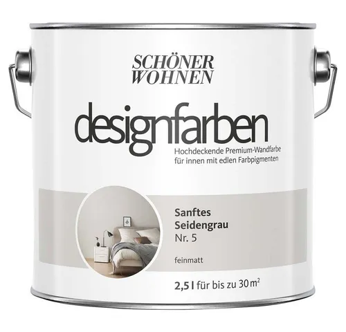 Produktbild Wandfarbe Designfarbe Grau