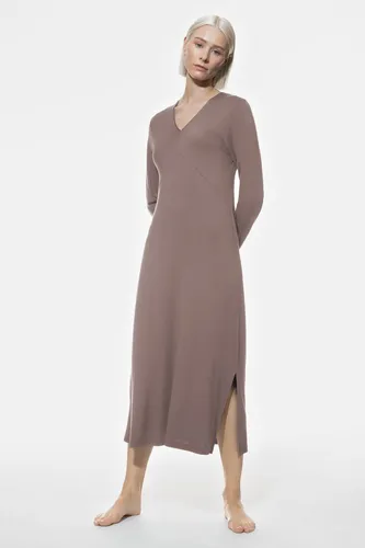 Mey Nachthemd Mey Damen Nachthemd langarm Serie Pure Chic Uni (1-tlg)