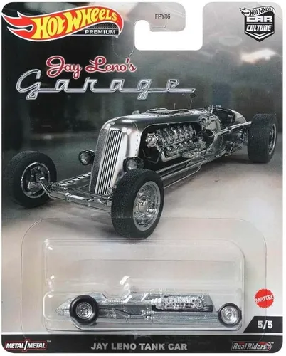 Hot Wheels Premium 1:64 Car Culture Jay Leno's Garage Tank Car I HWMVHCJ85