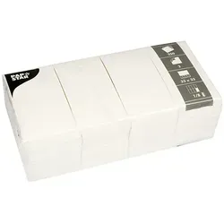 PAPSTAR 2000 Servietten - 2-lagig und FSC®-zertifiziert - Unifarbige 2-lagige Servietten im Format 33 x 33 cm mit 1/8-Falz, ideal für Gastronomie und Events. Umweltfreundlich und in der praktischen 250er Gastro-Packung.