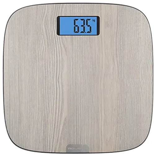 Rowenta Origin Light Wood BS1600 Personenwaage mit Holz-Finish