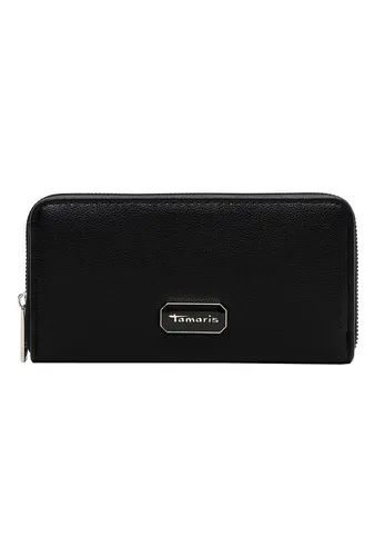 Tamaris Geldbörse TAS Katharina Wallet - Elegante Geldbörse in Schwarz mit innovativer Fächeraufteilung. Platz für Karten, Geldscheine und Münzen – ideal für den Alltag. Trendiges Design und angenehme Haptik sorgen für stilvolle Finanzen.