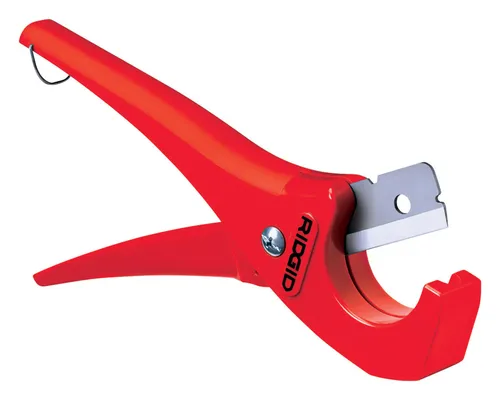 Ridgid Einhub-Kunststoffschere 3 - 42 mm - 23488 - Rohrscheren für präzise Schnitte, ideal für Kunststoffrohre von 3 bis 42 mm Durchmesser, ergonomisches Design für optimalen Komfort.