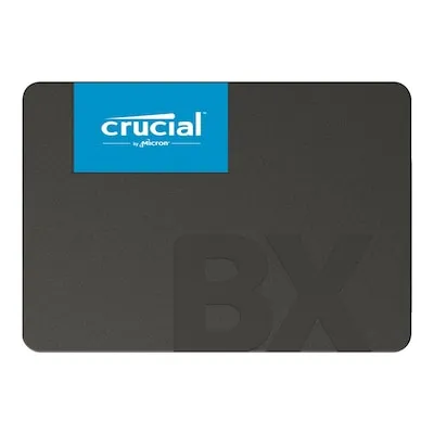Crucial BX500 CT500BX500SSD1 - 500GB SSD, 2,5 Zoll intern, SATA III, hohe Geschwindigkeit mit bis zu 550 MB/s und 3 Jahre Garantie