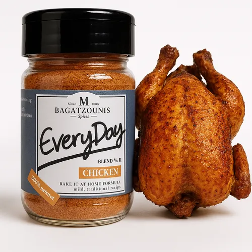 HÜHNERGEWÜRZ, „EVERYDAY“, BAGATZOUNIS, GRIECHISCHE KRÄUTER, GEWÜRZ, KRÄUTER