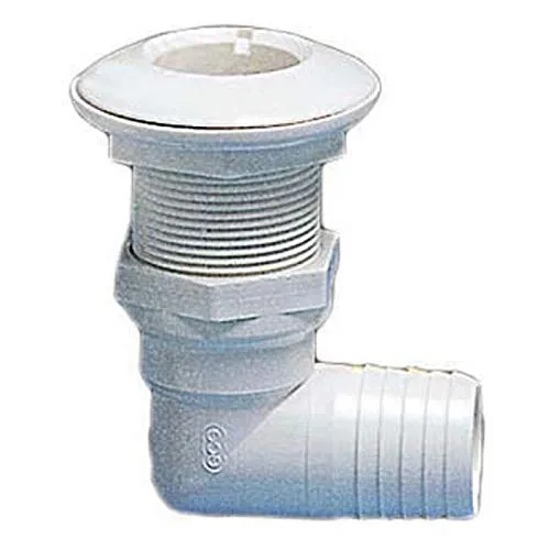 Osculati Borddurchlass 90° Kunststoff weiß 1 x 25 mm