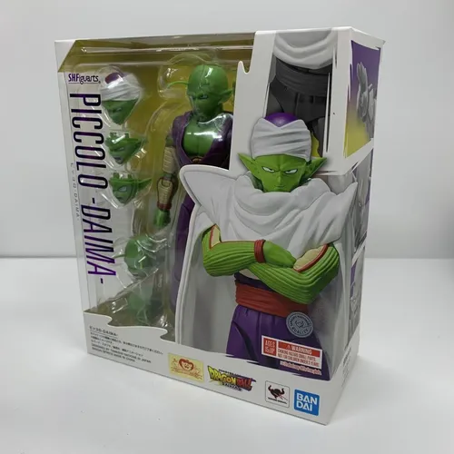 TAMASHII NATIONS Dragon Ball DAIMA Piccolo S.H.Figuarts Actionfigur - Actionfigur von Piccolo aus Dragon Ball DAIMA, neu modelliert und detailgetreu, mit zahlreichen Zubehörteilen für kreatives Spielen. Ideal für Fans und Sammler!