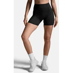 2xU Lauftights Fluid Hi-Rise 5 Inch Shorts schwarz XL