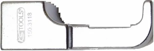 KS TOOLS Haken, Abzieher 150.3118 - Abzieher aus hochwertigem Werkzeugstahl, ideal für präzise und effiziente Anwendungen in Werkstätten.