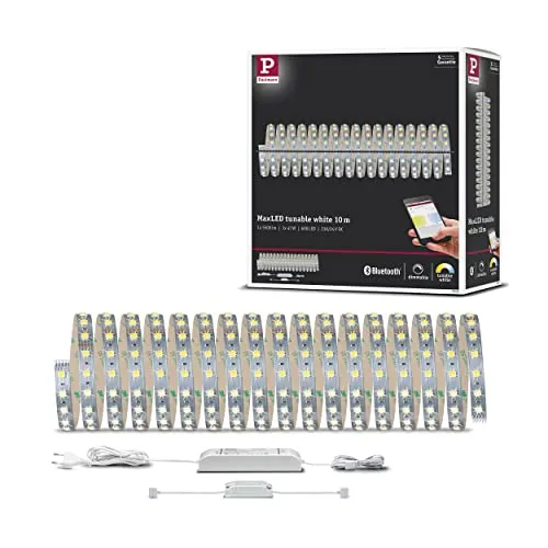 Paulmann MaxLED 70565 LED-Streifen 10m mit Stecker in silber von Paulmann