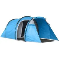 Furnicato Wurfzelt 2-3 Personen Hellblau 426 x 206 cm